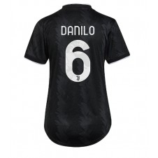 Juventus Danilo #6 Bortedrakt Kvinner 2022-23 Kortermet